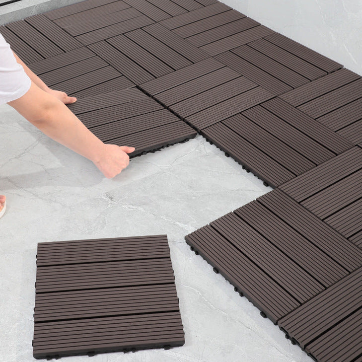 DIY Non-Slip Plastic Tiles