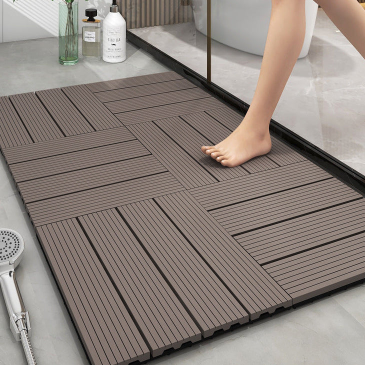 DIY Non-Slip Plastic Tiles
