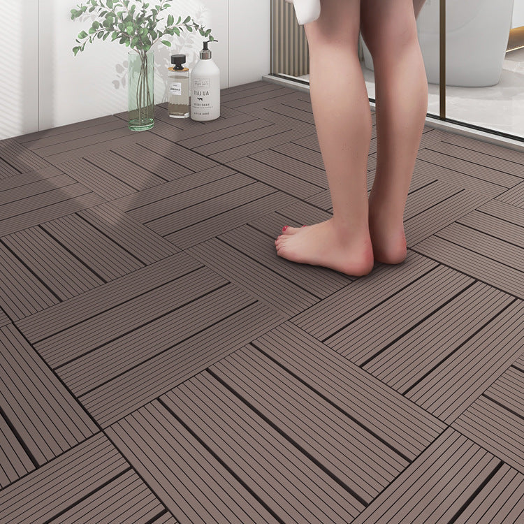 DIY Non-Slip Plastic Tiles